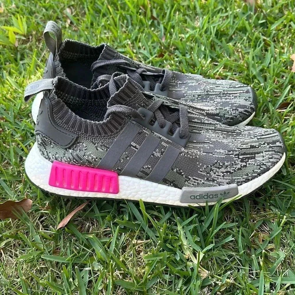 Adidas Originals NMD_R1 Primeknit Sneakers Boost Camo - Picture 1 of 12